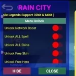 Rain City Modz (MLBB) APK Download Latest Version v1.0.17 For Android